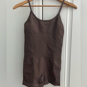 NWOT OQQ Romper Bodysuit Ribbed Waist size S